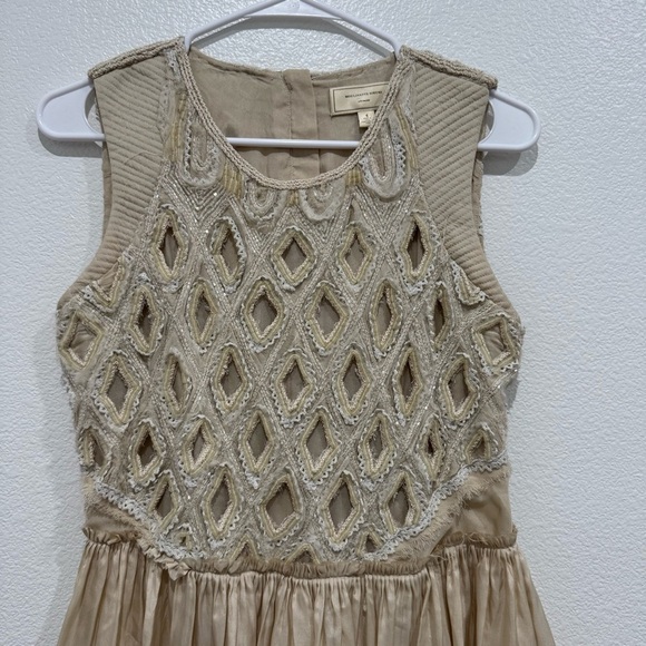 Anthropologie Moulinette Souers Silk Beaded Dress Size 4 - Picture 2 of 9